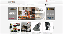 Desktop Screenshot of culina.lv