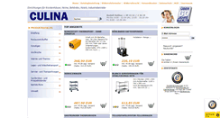Desktop Screenshot of culina.de